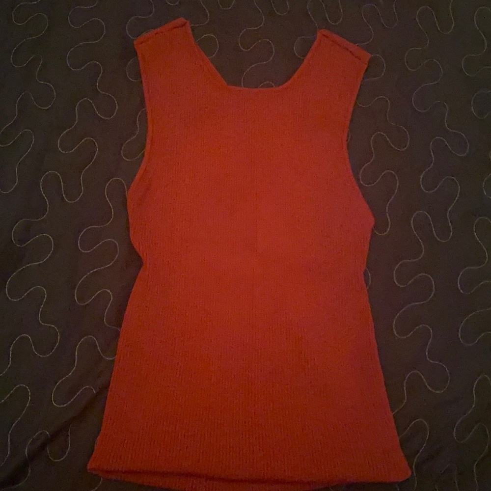 Zara orange top
